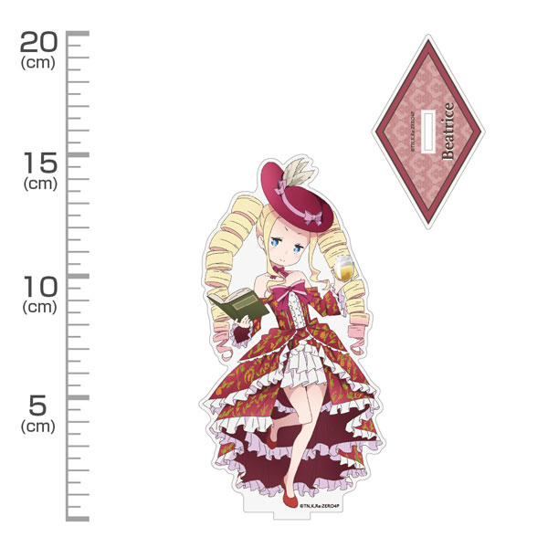 Re：ゼロから始める異世界生活 描き下ろし ベアトリス アクリルスタンド(大) パーティードレスver.[コスパ]《０９月予約》