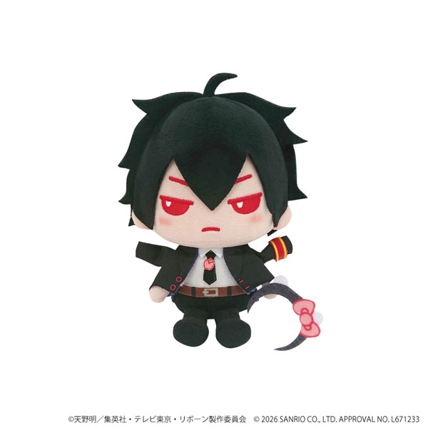 ぬいぐるみ「家庭教師ヒットマンREBORN！×SANRIO CHARACTERS」05/雲雀恭弥×ハローキティ[A3]《０９月予約》