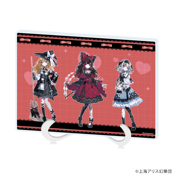 アクリルアートボード(A5サイズ)「東方Project」01/霊夢＆魔理沙