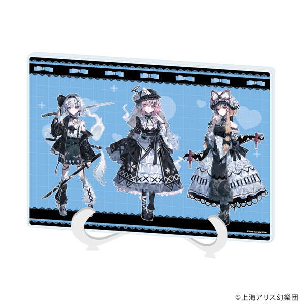 アクリルアートボード(A5サイズ)「東方Project」02/妖夢＆幽々子＆紫