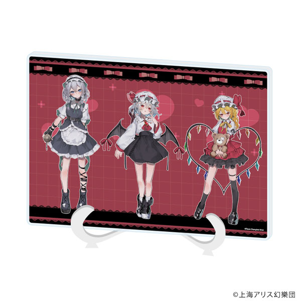 アクリルアートボード(A5サイズ)「東方Project」05/レミリア＆フラン