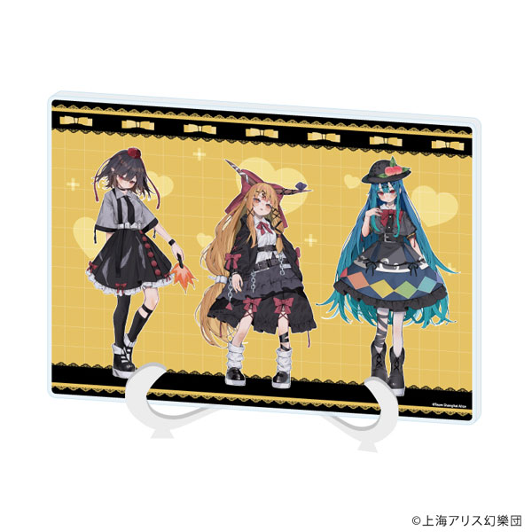 アクリルアートボード(A5サイズ)「東方Project」07/文＆天子＆萃香