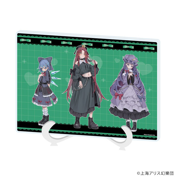 アクリルアートボード(A5サイズ)「東方Project」08/パチュリー＆美鈴