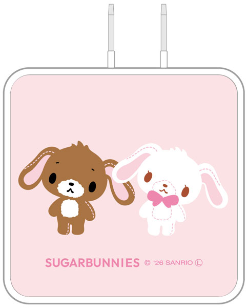Sanrio Characters USB Type-C AC Adapter Sugar Bunnies [Gourmandies]《August Reservation》