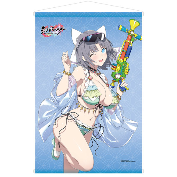 雪泉 画集描き下ろし水着Ver. 等身大タペストリー シノビマスター 閃乱カグラ 限定販売】シノビマスター 閃乱カグラ NEW LINK 雪泉 画集描き下ろし