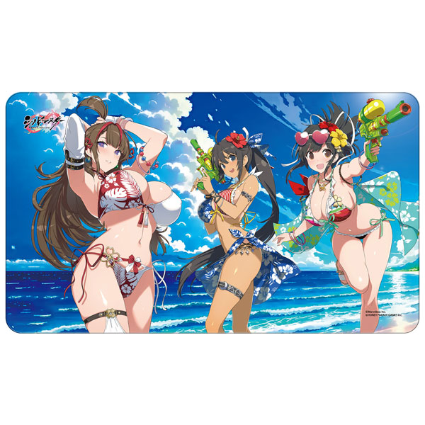 限定販売】シノビマスター 閃乱カグラ NEW LINK ラバーマット 画集描き
