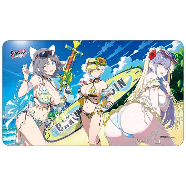 限定販売】シノビマスター 閃乱カグラ NEW LINK ラバーマット 画集描き
