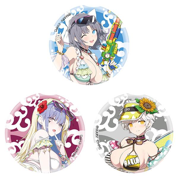 限定販売】シノビマスター 閃乱カグラ NEW LINK 缶バッジ3個セット