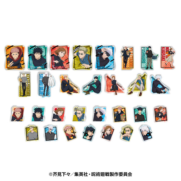 アニメ『呪術廻戦』 5周年 トラベルステッカーコレクション 15パック入りBOX