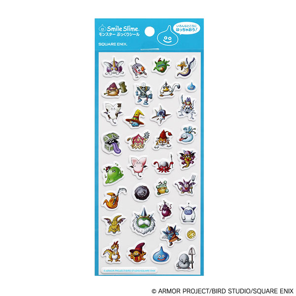 スマイルスライム モンスターぷっくりシール（再販）[スクウェア・エニックス]《０８月予約》