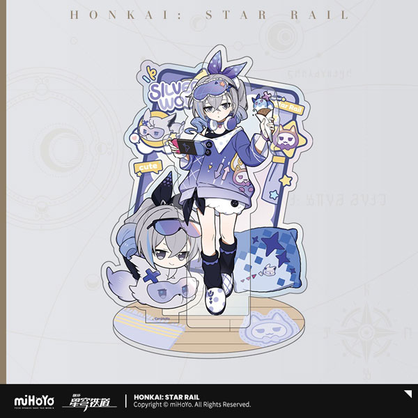 崩壊：スターレイル 女子寮シリーズ アクリルスタンド 銀狼[miHoYo