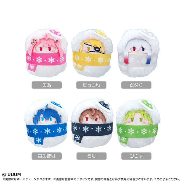 カラフルピーチ くるみたぴぬい 雪だるま Ver. Vol.2 6個入りBOX