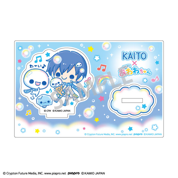 初音ミク×ぷくぷくあわわちゃん ミニアクリルスタンド KAITO[カミオ