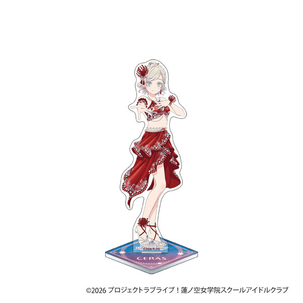 セラス柳田リリエンフェルト 桂城泉 蓮ノ空 アクリルトルソー付き衣装チャーム セラス柳田リリエンフェルト 桂城泉 蓮ノ空 アクリルトルソー付き衣装