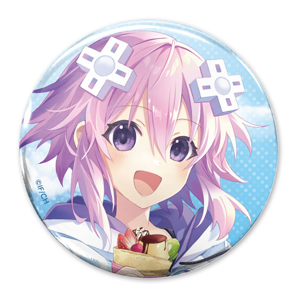 超次元ゲイム ネプテューヌ 描き下ろし ネプテューヌ 65mm缶バッジ