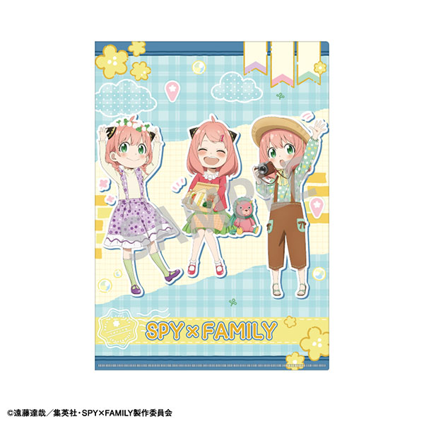 TVアニメ『SPY×FAMILY』 A4シングルクリアファイル ブルー 春のおでけけ[カミオジャパン]《０８月予約》