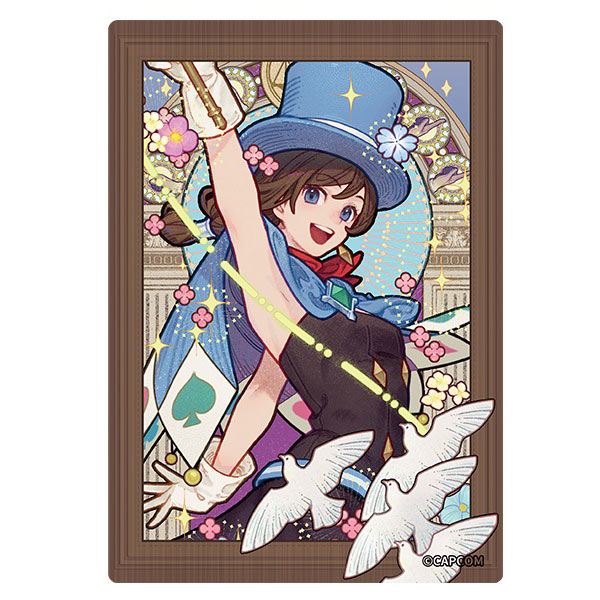 Ace Attorney Mucha Style Series Acrylic Block Naruhodo Minuki [KUMAGUZI] “July Provisional Reservation”