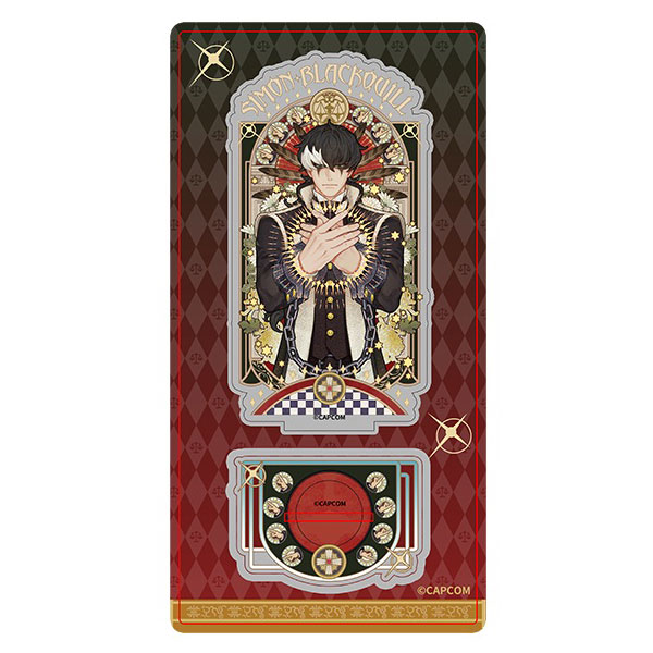 逆転裁判 ミュシャ風シリーズ アクリルスタンド 夕神迅[KUMAGUZI