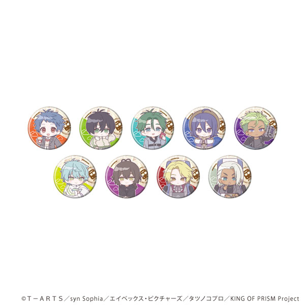 缶バッジ「KING OF PRISM 10th ANNIVERSARY」02/ 9個入りBOX[A3]《08