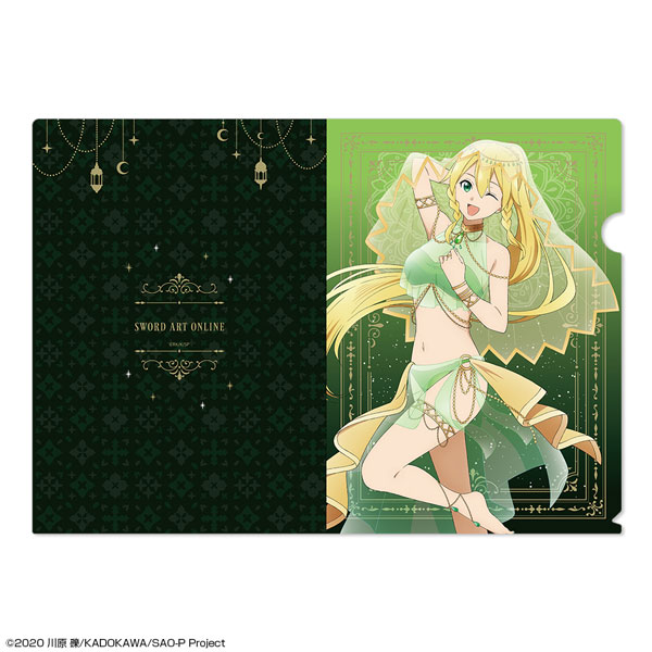 ソードアート・オンライン クリアファイル デザイン02(リーファ/踊り子ver.)[描き下ろし][ライセンスエージェント]《０８月予約》