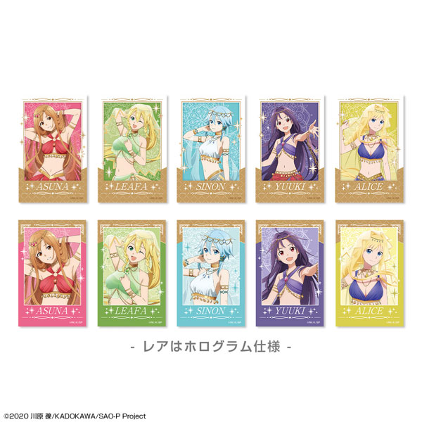 ソードアート・オンライン トレーディングインスタントフォト風カード