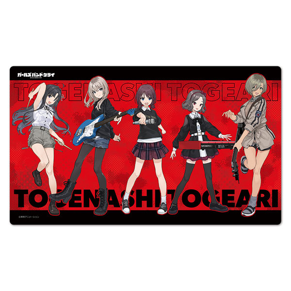 アニメ「ガールズバンドクライ」 キャラクターラバーマット トゲナシ