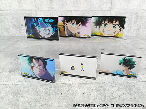KARA ジヨンジ 会場50個限定品 アクリルブロック 僕のヒーローアカデミア トレーディング場面写アクリルブロック～緑谷