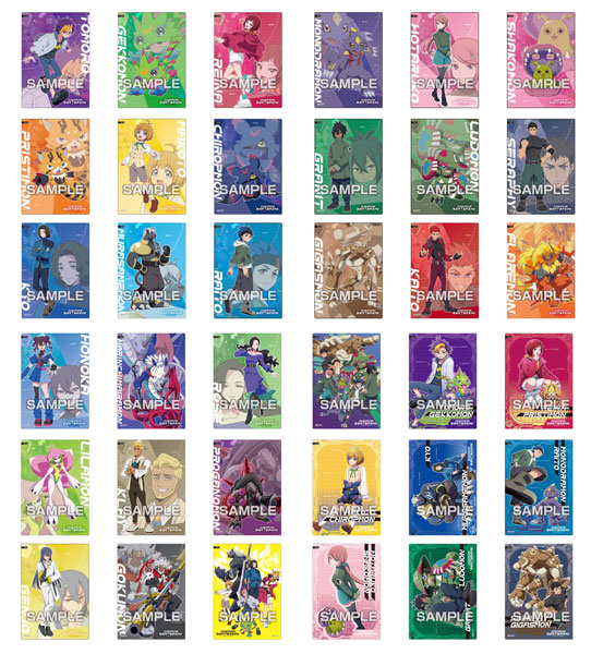 DIGIMON BEATBREAK クリアカードコレクションガム 18パック入りBOX (食