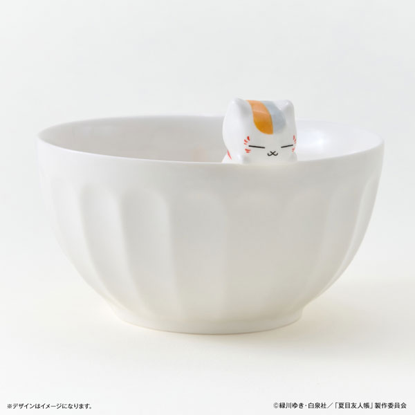 夏目友人帳 ニャンコ先生のっかりお茶碗[カルチュア・エンタテインメント]《発売済・在庫品》