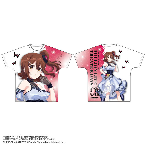 アイドルマスター ミリオンライブ 春日未来 Tシャツ モルフォ・パレシア 限定販売】アイドルマスター ミリオンライブ！ 両面フルカラーTシャツ