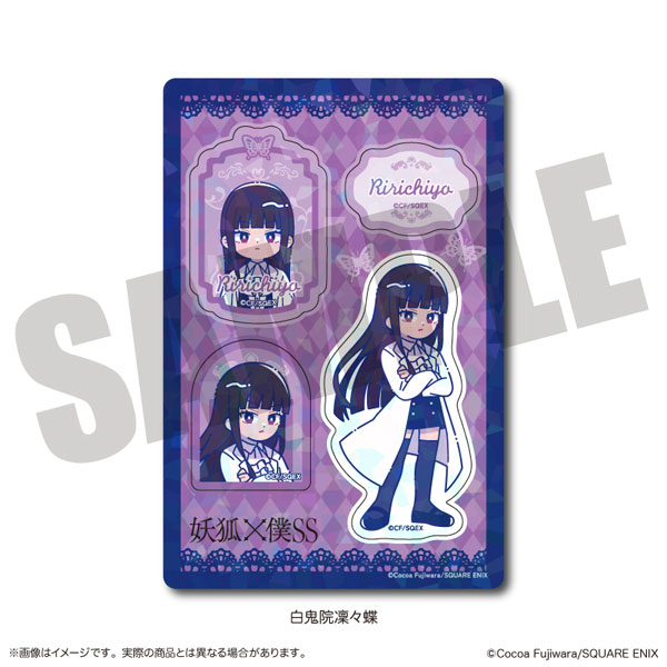妖狐×僕SS」 ホログラムステッカーシート にゅ～とろ A 白鬼院凜々蝶