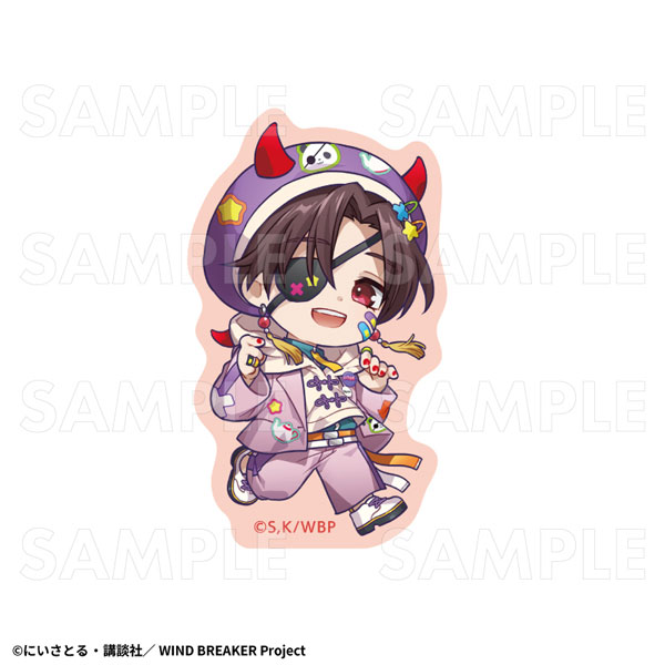 WINDBREAKER でびデコパーカー 蘇枋隼飛 TVアニメ『WIND BREAKER』 [でびデコパーカー] ちびキャラver