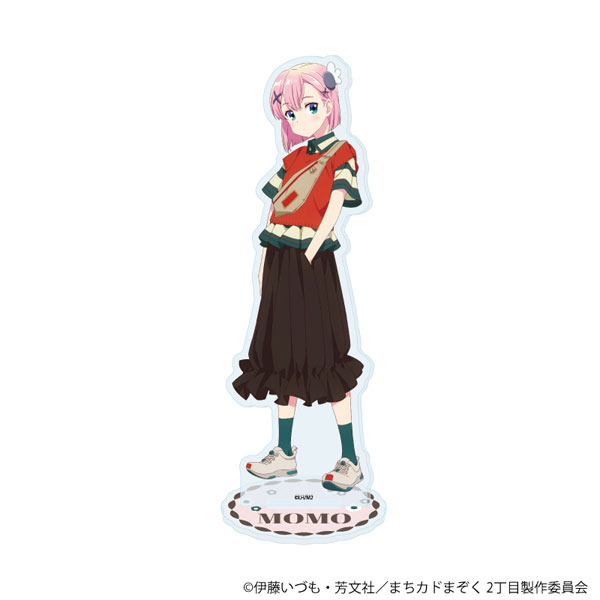 【千代田桃(フレッシュピーチ)】まちカドまぞく アクリルスタンドコレクション アクリルスタンド「まちカドまぞく 2丁目」26/千代田桃 おめかしver