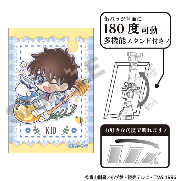 名探偵コナン アート缶バッジ きゃらペコはちみつ | j-hobby Collection