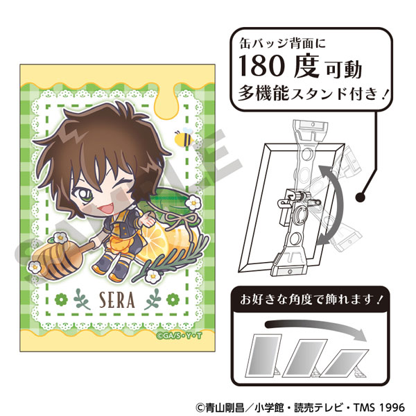 名探偵コナン アート缶バッジ きゃらペコはちみつ | j-hobby Collection