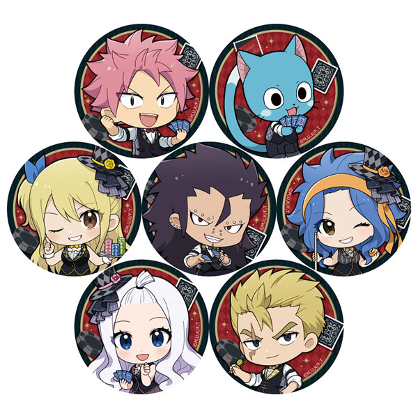 FAIRY TAIL 100年クエスト トレーディング缶バッジ(カジノディーラー