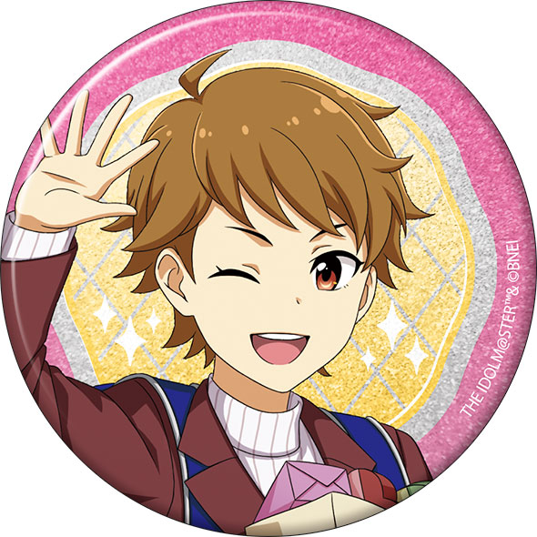 アイドルマスター SideM グリッター缶バッジ 舞田類 リメンバー