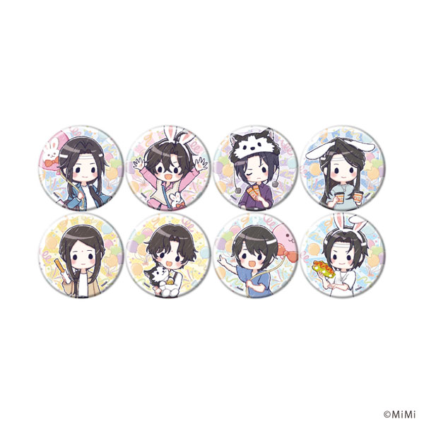 缶バッジ「大河幻想ラジオドラマ「魔道祖師」」04/デートver. グラフ
