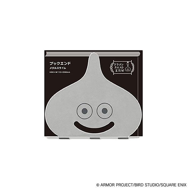 ドラゴンクエスト文具屋 ブックエンド メタルスライム（再販）[スクウェア・エニックス]《０９月予約》