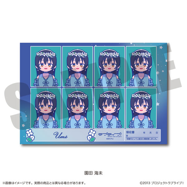 TVアニメ「ラブライブ！」 にゅ～とろ 第3弾 証明写真風ステッカー D