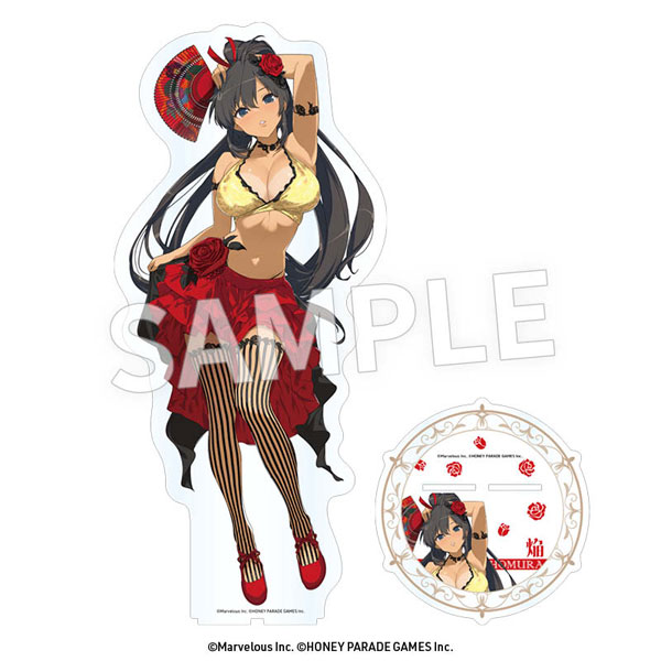 閃乱カグラ アクリルメガフィギュア 焔(フラメンコ風水着)[デイプロ