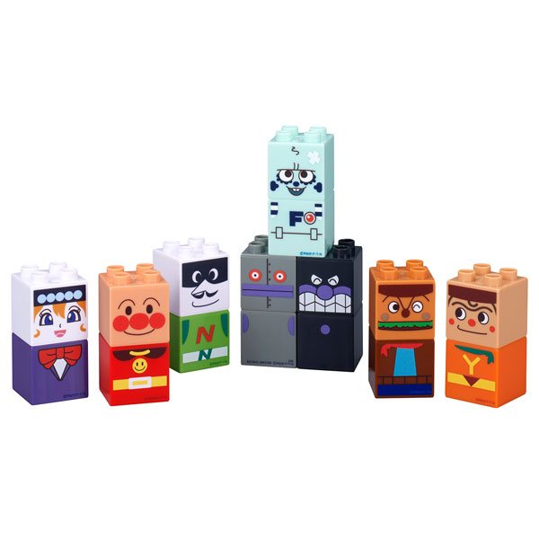 それいけ！アンパンマン アンパンマンとおともだちブロックセット2[バンダイ]《発売済・在庫品》