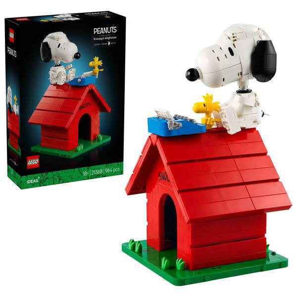レゴ LEGO IDEAS ピーナッツ：スヌーピーの犬小屋 (21368)[レゴジャパン]《発売済・在庫品》