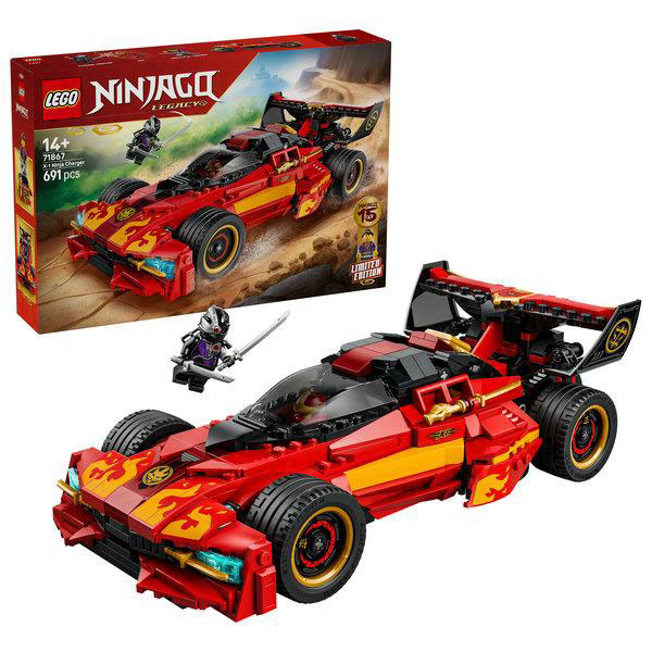 レゴ NINJAGO X-1 ニンジャ・チャージャー〈15周年記念モデル〉 (71867)[レゴジャパン]《発売済・在庫品》