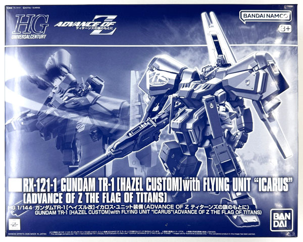 【中古】(本体A-/箱B)HG 1/144 ガンダムTR-1[ヘイズル改]イカロス・ユニット装備(ADVANCE OF Z ティターンズの旗のもとに) プラモデル (ホビーオンラインショップ限定)[BANDAI SPIRITS]《発売済・在庫品》