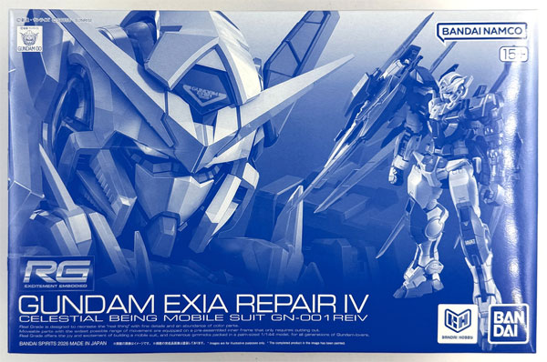中古】(本体A-/箱B)RG 1/144 ガンダムエクシア リペアIV プラモデル