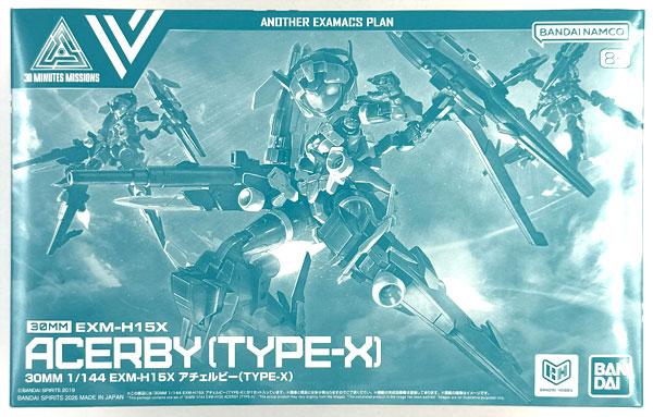 30MM 1/144 EXM-H15X アチェルビー(TYPE-X) プラモデル (ホビー