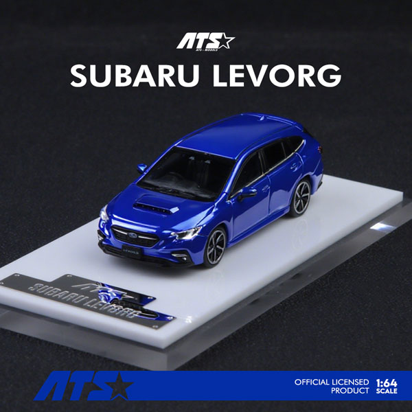 1/64 SUBARU LEVORG メタリックブルー[ATS-MODELS]《１０月仮予約》