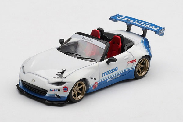 1/64 Pandem マツダ ミアータ MX-5 (ND) IMSA(右ハンドル)[MINI GT]《０７月予約》