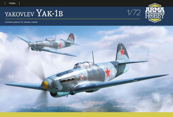 1/72 ヤコヴレフ Yak-1B プラモデル[Arma Hobby]《０５月予約》